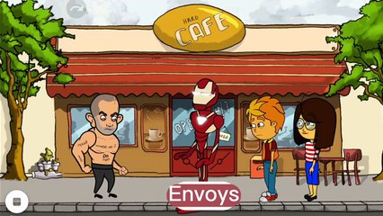 Iron Man Saving Children Cartoon Story Animation in Hindi Cartoon video jn hindi