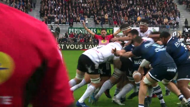 TOP 14 - Essai de Thomas LARANJEIRA (CAB) - CA Brive - Aviron Bayonnais - Saison 2022/2023