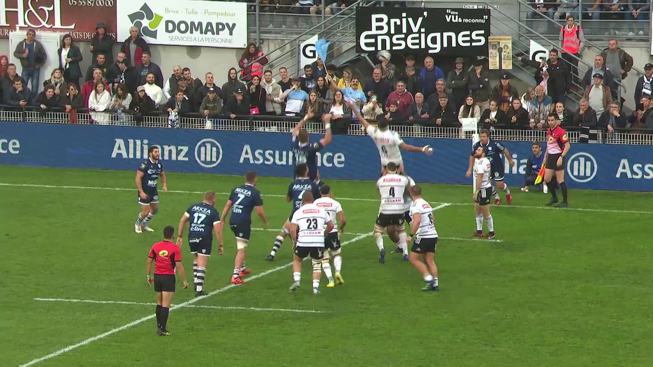 TOP 14 - Essai de Sam ARNOLD (CAB) - CA Brive - Aviron Bayonnais - Saison 2022/2023