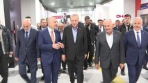 CUMHURBAŞKANI ERDOĞAN PENDİK-SABİHA GÖKÇEN METRO HATTI'NIN AÇILIŞINA KATILDI -içeriden görüntüler