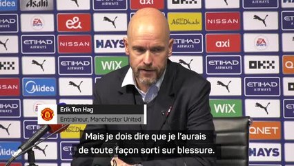 9e j. - Ten Hag a sorti Varane pour ne pas aggraver la blessure