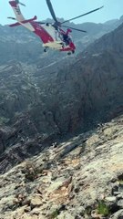 Video: UAE civil defence conducts dramatic helicopter rescue of man who fell unconscious