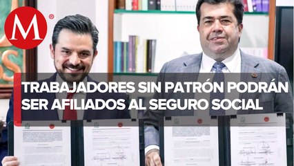"Es un hecho histórico": Pedro Haces respecto al convenio entre el IMSS y CATEM