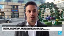 Informe desde Moscú: Tribunal Constitucional ruso validó anexión de regiones ucranianas