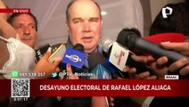 López Aliaga: 