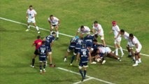 TOP 14 - Essai de Anthony BOUTHIER (MHR) - Montpellier Hérault Rugby - Stade Toulousain - Saison 2022/2023