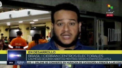 Brasil: Centros electorales inician conteo de votos tras jornada de comicios generales