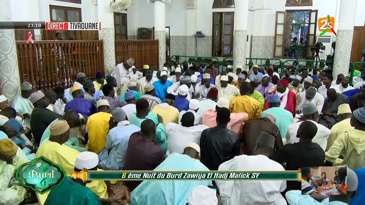 [DIRECT TIVAOUANE] BURD ZAWIYA SEYDIL HADJI MALICK SY RTA (6ème NUIT) | DIMANCHE 2 OCTOBRE 2022
