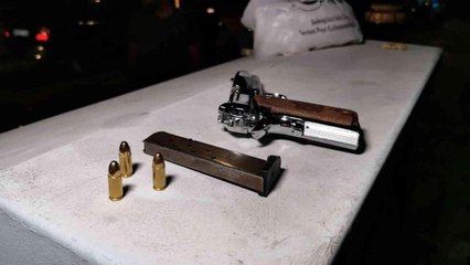 Ruhsatsız tabanca ile yakalandı, "Çiftliğim var" diye kendini savundu