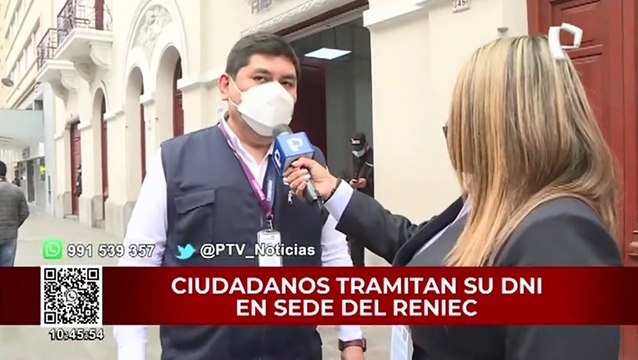 Reniec atiende hoy hasta las 4:45 p.m: Hay 800 mil DNIs pendientes de recojo