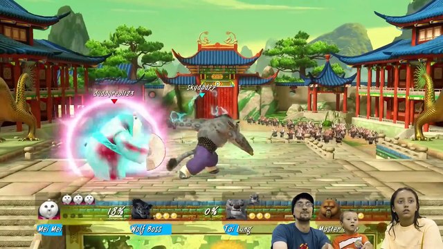 KUNG FU PANDA 3 FAMILY BATTLE! Showdown of Legenendary Legends (FGTEEV Fighting Gameplay)