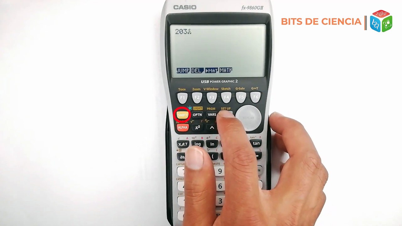 ✅ GUARDAR DATOS en la MEMORIA INTERNA de la CALCULADORA CASIO 9860GII