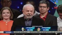 Declaraciones del candidato presidencial Lula da Silva tras jornada electoral en Brasil