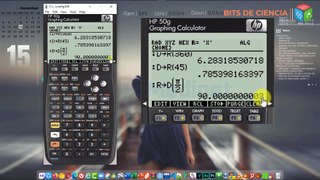 ▷ Tutorial CALCULADORA HP 50G-【Programa para Convertir Grados a Radianes y Viceversa】