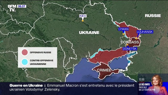 L'armée ukrainienne affirme avoir repris la ville de Lyman dans la région de Donetsk