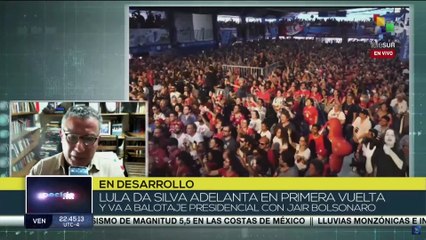 Arcary: La coalición de partidos alrededor de Lula da Silva ha vencido en 14 estados brasileños