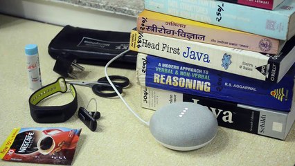 Asking about Indian sportsperson bio to google home mini