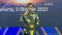 [Full] Pidato Lengkap Presiden Jokowi di Peluncuran Gerakan Kemitraan Inklusif UMKM Naik Kelas