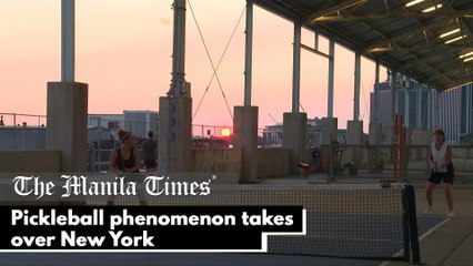 Pickleball phenomenon takes over New York