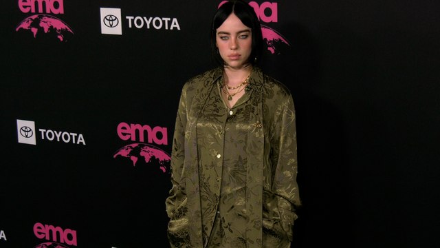 Billie Eilish 2022 EMA Awards Gala Green Carpet Arrivals