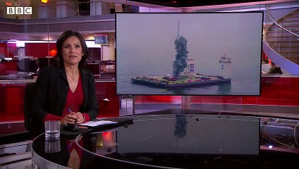 China launches rocket from a ship in the Yellow Sea