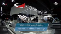 Acuerdo de cooperación espacial Rusia-México incluye sistemas señalados de espionaje