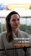 Angelina Jolie aseguró que Brad Pitt la trató mal a ella y a sus hijos