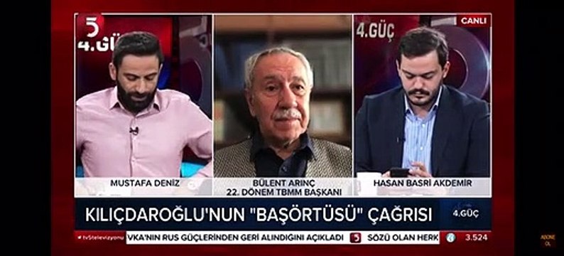 AKP'li Bülent Arınç canlı yayında Bakan Nebati’yle dalga geçti