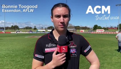 WS Bonnie Toogood, Essendon AFL, October 2022, Warrnambool Standard