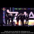 [Eng Sub]  BTS Acceptance Speech at 2022 The Fact Music Awards!