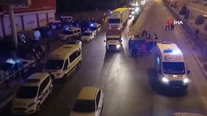 Motosiklet ile otomobil kafa kafaya çarpıştı: 1 ölü, 1 yaralı