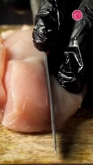 بالفيديو، طريقة عمل شرائح الدجاج المقلية