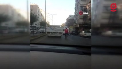 Pikapa tutundu ölümle burun buruna geldi