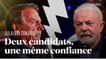 Lula et Bolsonaro affichent leur confiance après le premier tour de la présidentielle au Brésil