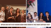 Bipasha Basu With Her Husband Karan Singh Grover At Ayaz Khan’s Birthday Party