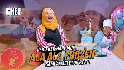 Deko Kek Ala-Ala Frozen | BK Chef Cilik | BINTANG KECIL