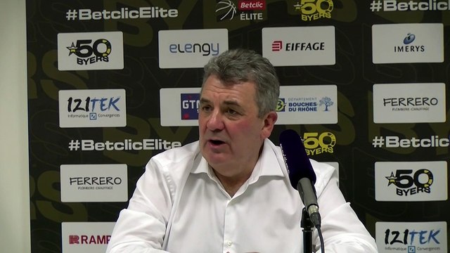 Au micro maritima: Pascal Donnadieu coach de Nanterre 92 après la défaite à Fos
