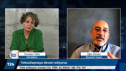 Uğur Gürses: İktidarın "enflasyonu düşürdük" açıklaması vatandaşı kandırmaktır çünkü baz etkisiyle düşecek, politika setiyle değil
