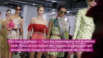 Voici la queue-de-cheval tendance de 2023… Une version basse, wavy et glossy vue chez Giambattista Valli