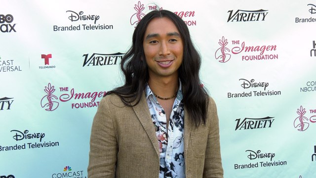 Román Zaragoza attends the 2022 Imagen Awards in Los Angeles