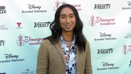 Román Zaragoza attends the 2022 Imagen Awards in Los Angeles