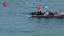 Şile'de korku dolu anlar: Mahsur kalan kanocuları Sahil Güvenlik ekipleri kurtardı