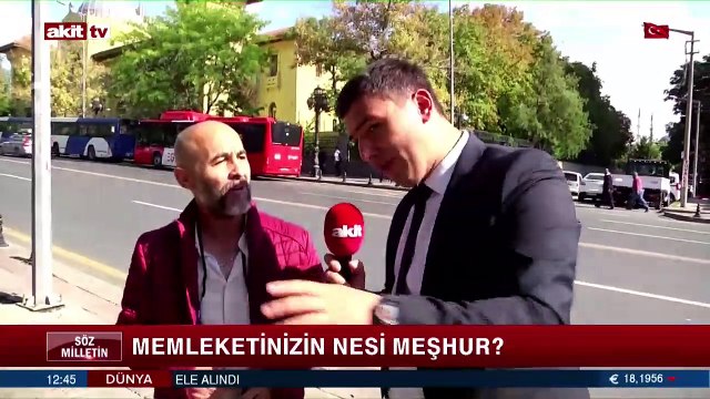 Memleketinizin nesi meşhur?