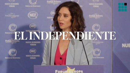 Isabel Diaz Ayuso: "La aplicación del artículo 155 en Cataluña debería haberse prolongado más tiempo"