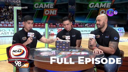 NCAA Season 98 | 'Prove me right or wrong' with NCAA hosts | Game On: Oct. 2, 2022 (Full episode)