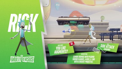 MultiVersus Move List Encyclopedia - Rick
