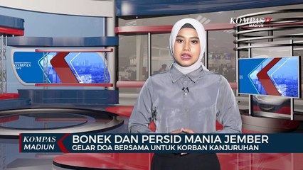 Bonek Dan Persid Mania Jember Gelar Doa Bersama Untuk Korban Kanjuruhan