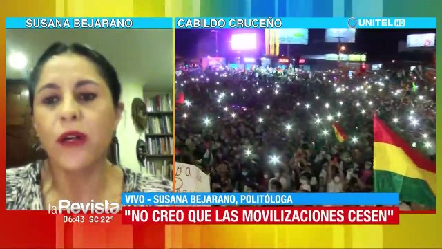 “No creo que las movilizaciones cesen, porque si bien ahora la demanda es el Censo, no es lo único”,
