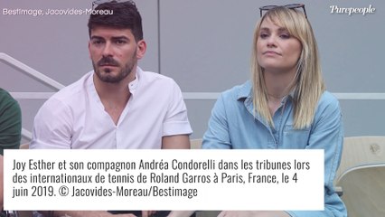 Joy Esther enceinte d'Andrea Condorelli : annonce discrète et 1re photo de son ventre bien arrondi