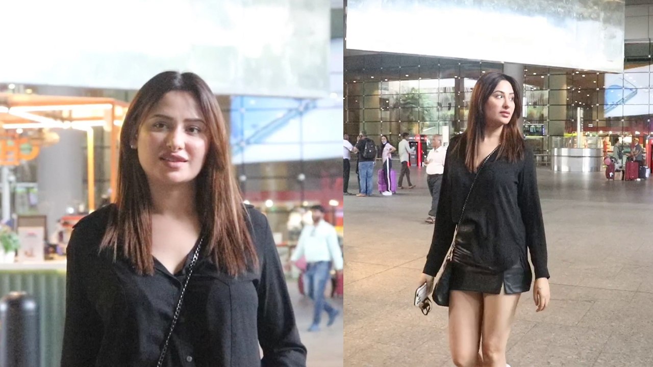 Mahira Sharma ने एयरपोर्ट पर दिखी इतनी Slim ; Watch video | FilmiBeat